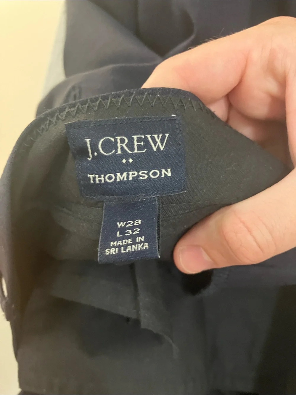 J. Crew Men's Navy Dress Pants